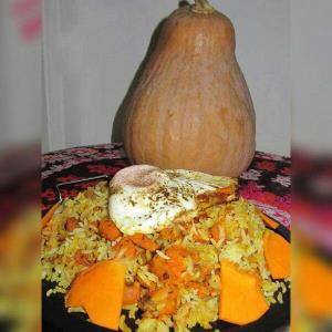 كدو پلو مازندران