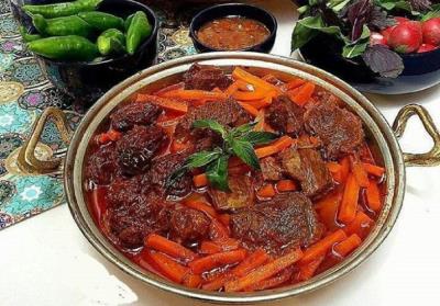 خورش هویج تبریزی