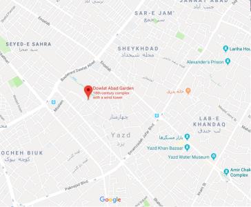 باغ دولت آباد یزد، بلندترین بادگیر جهان