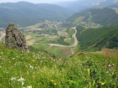 جنگل فندقلو مشرف به گردنه حیران