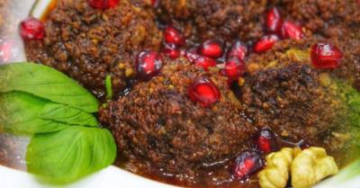 كوفته انار و گردو