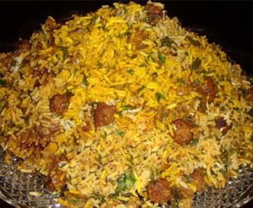 گشنیز پلو