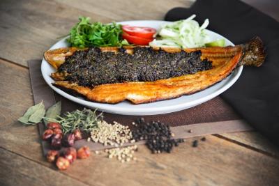 حشو ماهی شكم‌پر جنوبی