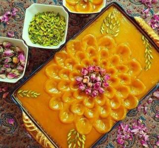 حلوا شیری زعفرانی