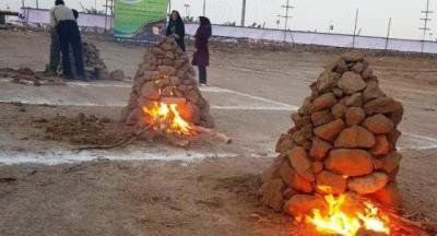 مراسم كلوخك یزد