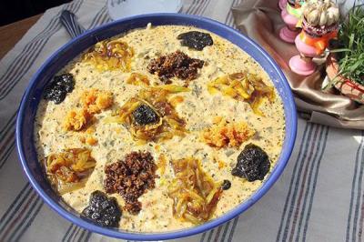 آش حلبه و زیره نیشابور