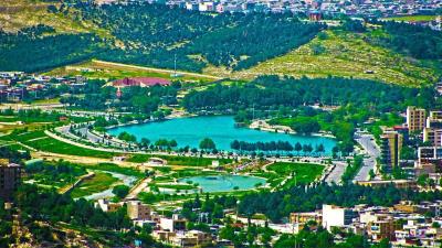 پارك زیبا كنار خرم آباد