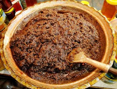 طرز تهیه حلوای سیاه