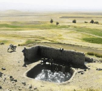 چشمه آب گرم وننق زنجان