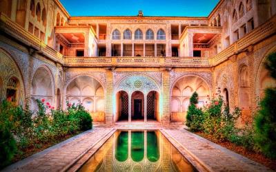 جاهای دیدنی كاشان در بهار