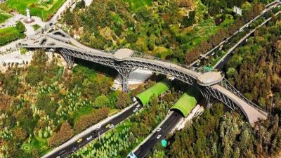 پل طبیعت تهران ،ساختاری زیبا هنر بانوی معمار ایرانی