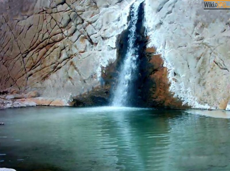 آبشار توف نمكی رامهرمز