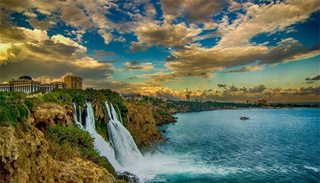 آبشار دودن،؛ یكی از دیدنی های شهر آنتالیا
