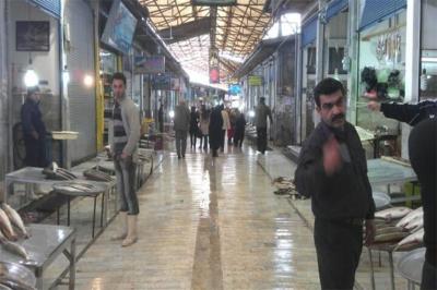 بازار ماهی‌ فروشان تنكابن