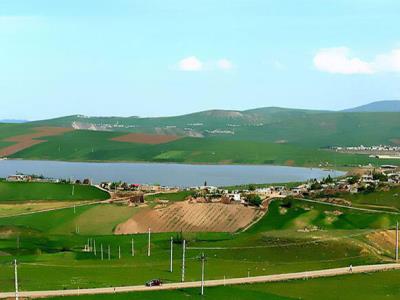 زیباترین دریاچه مصنوعی ایران در اردبیل