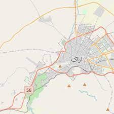 فاصله اراك تا مشهد میقان