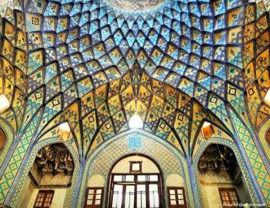معماری حیرت‌انگیز تیمچه امین الدوله كاشان