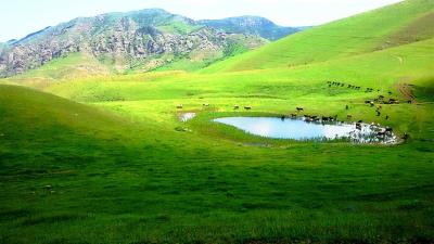دریاچه قالغانلو خان كندی