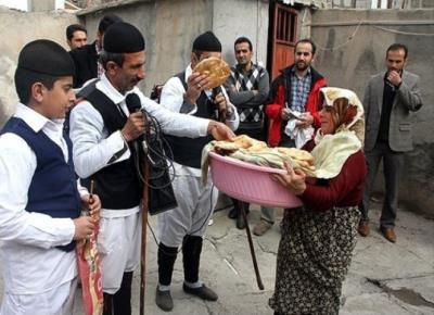 نوروز خوانی در روستای پنجاب آمل