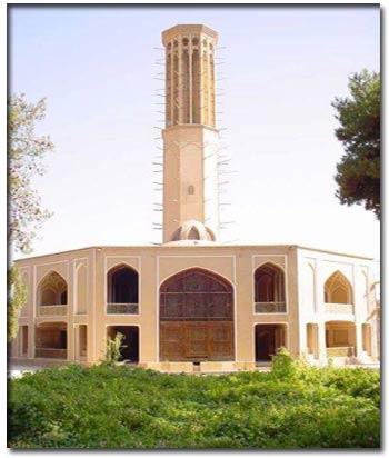 باغ دولت آباد یزد، بلندترین بادگیر جهان-0DjbkqAiPl