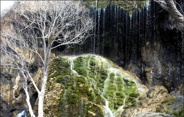 آبشار آسیاب خرابه جلفا ، آبشار خزه ای خیلی زیبا-1CJf4wvkNP