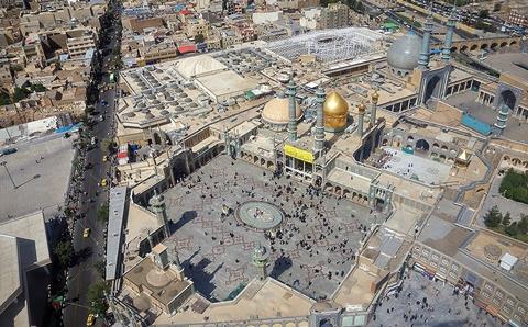 قسمتهای مختلف و معماری آستان مقدس حضرت معصومه-2OZqo8m9JN