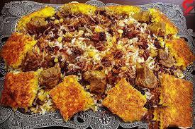 طرز تهیه باسترما پلو با گوشت گوسفندی-41e4rI7bID