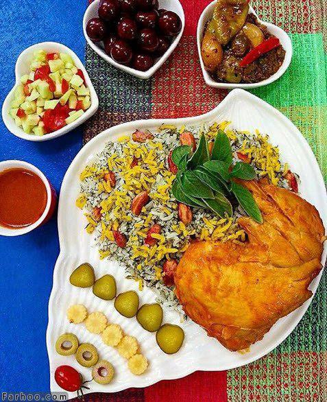 شام اعیانی برای مهمانی ایرانی : پسته پلو باگوشت-4ocAVRz0by