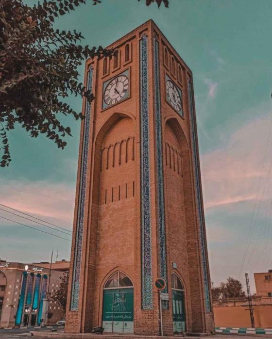 وقت الساعت یزد ، اولین ساعت شهری ایران-5FbFOldL6d