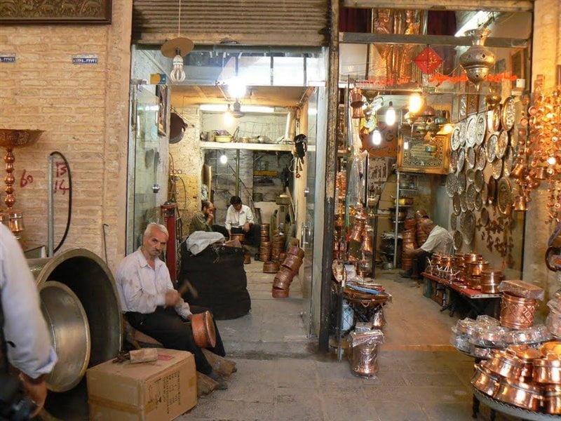 بازار مسگرهای شیراز استان فارس, شیراز-DxWPX5Nn4Z