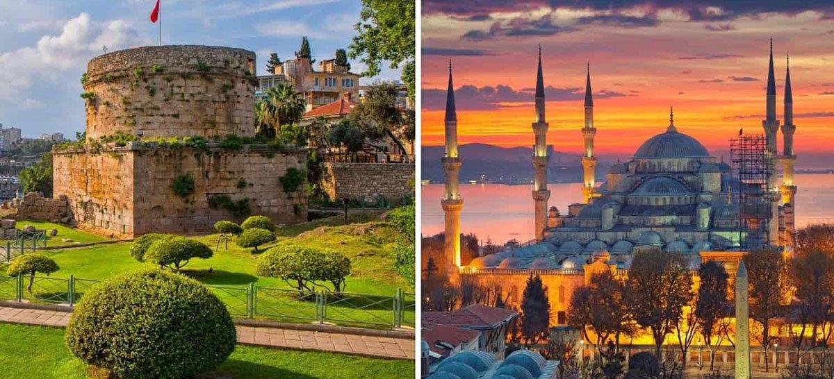 استانبول بهتر است یا آنتالیا؟ تابستان ۱۴۰۲ كجا بریم؟
