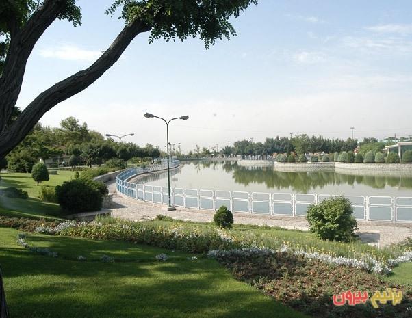 دریاچه بوستان المهدی-GUXjshfabn