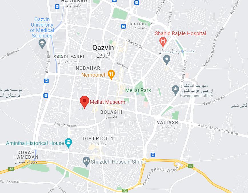 معرفی جاذبه های گردشگری شهر قزوین + نقشه، قیمت و ساعت بازدید-IiS1ANvGhw