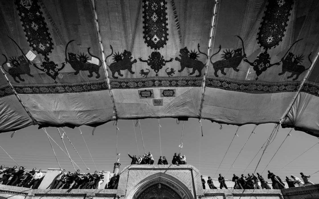 آئین چادرپوشان حسینیه قنادها سبزوار-NKyCKoQm6P
