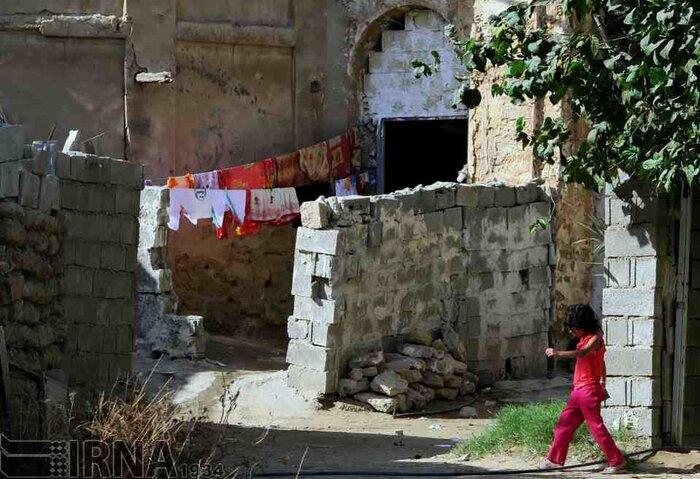 عمارت ملك بوشهر، اثر ملی در تصرف بی سرپناهان-RUaIEuuIEu