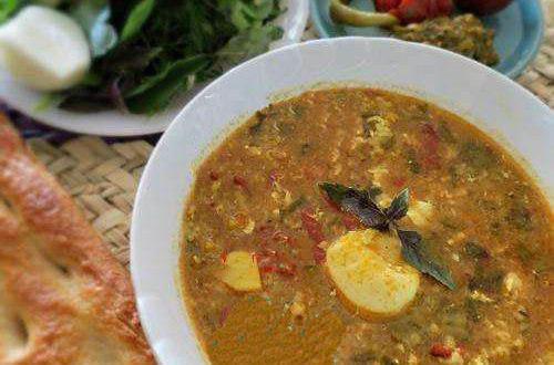 سوزی شورباسی (شوربای تره) تبریز-VmS4u8emuD