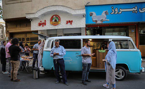 وی كافه؛ نخستین كافی شاپ سیار تهران-WNMaOoDFIe