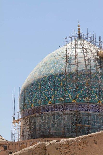 معمای كاشی های گنبد مسجد جامع عباسی-Xbsdnd4Eja