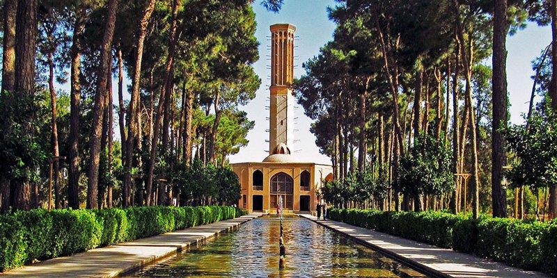 باغ دولت آباد یزد، بلندترین بادگیر جهان-cI3rLuTDfH