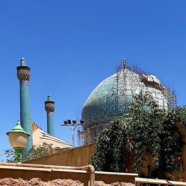معمای كاشی های گنبد مسجد جامع عباسی-d1uuBIlwvR