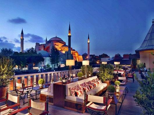 معروفترین هتل های استانبول از نظر موقعیت مكانی كدامند؟
