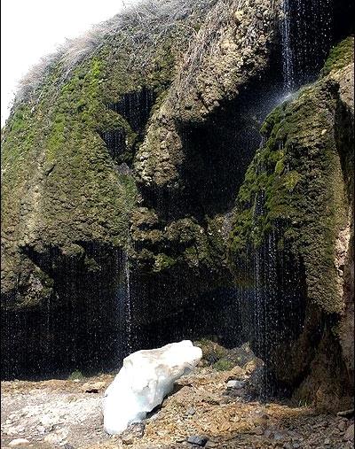 آبشار آسیاب خرابه جلفا ، آبشار خزه ای خیلی زیبا-dATcrESvKC