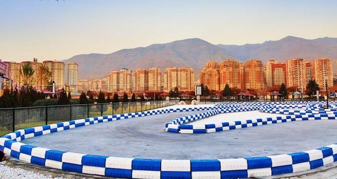 كارتینگ هیجان انگیز دریاچه چیتگر تهران-fYNqc1HYAF