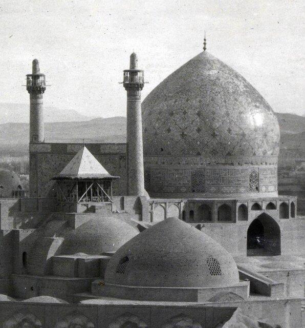 معمای كاشی های گنبد مسجد جامع عباسی-h7kcdUJovY
