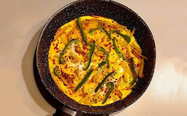 طرز تهیه املت سیب زمینی با گوجه-hCK2xfHYgN