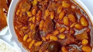 طرز تهیه انواع خورش لوبیا چیتی-kz57cjfcHe
