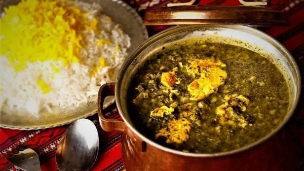 خورش ترش تره ، خورش خوشمزه گیلانی استان گیلان, رشت-nJneiZrBgR