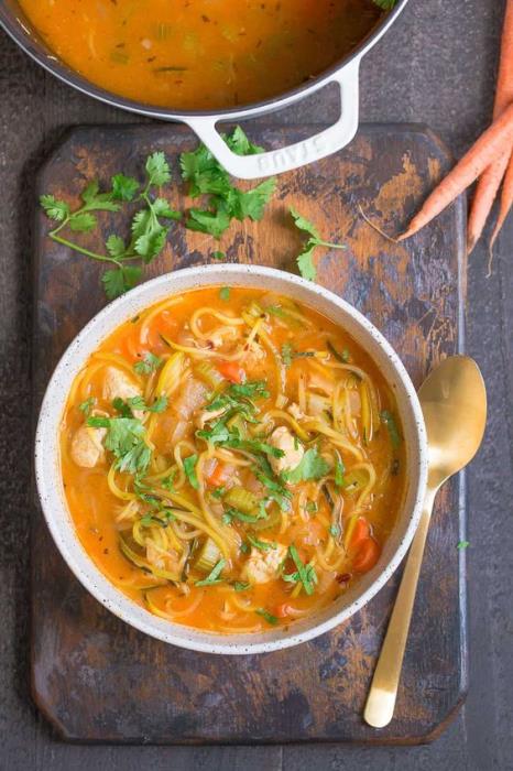 طرز تهیه سوپ ورمیشل با گشنیز-ptb5deV2p7
