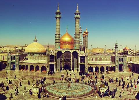 قسمت‌های مختلف و معماری آستان مقدس حضرت معصومه-rER1ein5nu