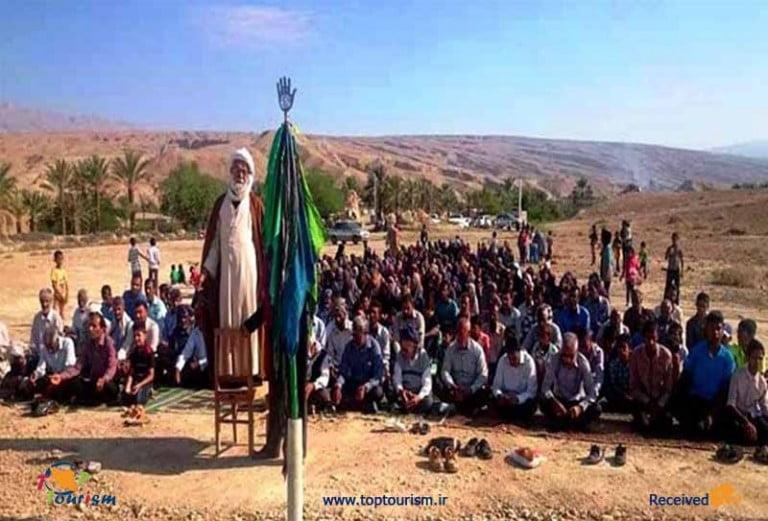 قبله دعا؛ مراسمی برای طلب باران در هرمزگان-u4ONFnqUGE